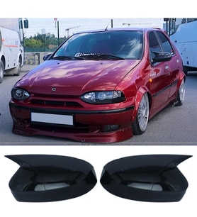 Fiat Palio Batman Yarasa Ayna Kapağı Piona Black ABS 2003-2009