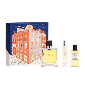 Hermes Terre D'Hermes Parfum 75 ml + 15 ml + 40 ml Shower Gel Erkek Parfüm Seti