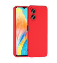 Oppo A38 Kılıf İçi Kadife Lansman Kapak (Kırmızı)
