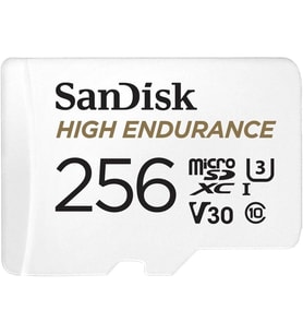 256GB SANDISK HIGH ENDURANCE MICROSD 100MB/S SDSQQNR-256G-GN6IA