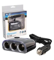Ayt Olesson 1505 12-24V 3Lü Çift Usbli 120W 80 Cm Kablolu Araç Oto Tır Çakmak Çoklayıcı Çakmaklık Çoğaltıcı