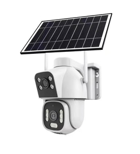 2mp*2 4mp 4g 12w Solar Kamera IO-779