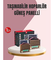 Mey İthalat® Solar Panel Şarjlı Taşınabilir Radyo Bluetooth Hoparlör Müzik Kutusu