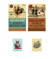 Kırmızı Pazartesi 9789750721571 - Albaya Mektup Yok - Gabriel Garcia Marquez - Defterli seti (Renksiz)
