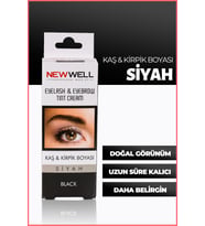 New Well Kaş ve Kirpik Boyası - Siyah