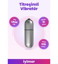 21 Gram Taşınabilir Gümüş Kapsül Titreşimli Kapsül Vibratör – iyimor