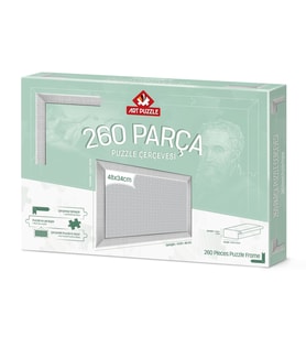 Art Puzzle Beyaz 260 Parça Demonte Puzzle Çerçevesi