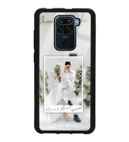 Xiaomi Redmi Note 9 Uyumlu İsimli Polaroid Çerçeve Tasarımlı Glossy Telefon Kılıfı
