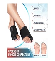 Halluks Valgus Gece Ateli Ayak Bunyon Kemik Koruyucu 1 Çift (sağ Ve Sol)