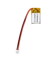 Powermaster 3.7 Volt 50 Mah Lityum Polimer Şarjlı Pil 4X10X15 mm Akıllı Saat Kulaklık Pili