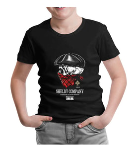 Peaky Blinders - Birmingham Siyah Çocuk Tshirt