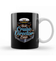 Funny Best Cruise Director Ever Boating Captain Kupa Bardak Porselen