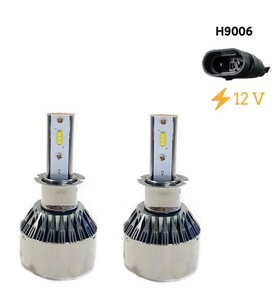Led Far Ampulü Küçük Kasa Beyaz H9006/36W/4800Lm/12 / Laam906