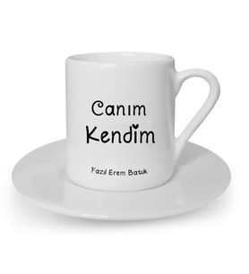 İsme Özel Fincan - Canım Kendim Konseptli