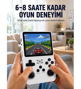 64 Gb Retro Oyun Konsolu – Çoklu Emülatör Desteği, Linux Tabanlı Açık Sistem Yeni Nesil
