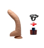 OdinsShop 28 cm Belden Bağlamalı Gerçekçi Kalın Dildo Penis - Alex