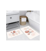 Eliana Home Baskılı 2'li Banyo Paspas Takımı RVG5265