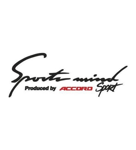 Accord Sports Mind Oto Sticker 30 cmx11 cm yazı 186