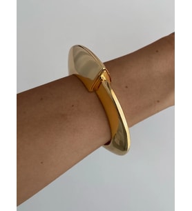 Özel Seri Geometrik Desen Gold Kelepçe Bileklik