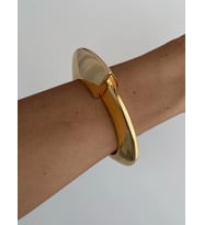 Özel Seri Geometrik Desen Gold Kelepçe Bileklik