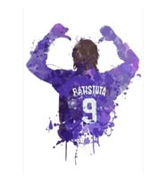 Gabriel Batistuta Tablo Ahşap Poster Dekoratif