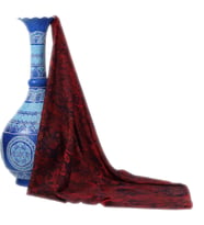 e38 EL İŞÇİLİĞİ KADIN RENKLİ EBRU EŞARP 90*90  cm - E0030
