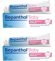 Baby Pişik Önleyici Merhem 100 gr 2li Paket l Parapen, SLS, Parfüm, Koruyucu İçermez