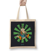 Rocko's Modern Life Retro Japanese Bez Çanta Uzun Saplı