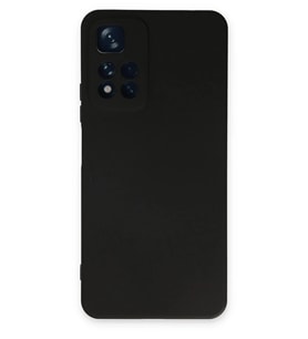 Durukar® Redmi Note 11 Pro Plus 5G Kılıf Nano içi Kadife Silikon - Siyah