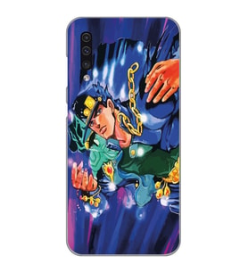 Samsung Galaxy A50 - A30S - A50S Uyumlu JoJo's Bizarre Adventure Tasarımlı Şeffaf Telefon Kılıfı
