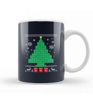 Chemistree Science Christmas Tree Kupa Bardak Porselen