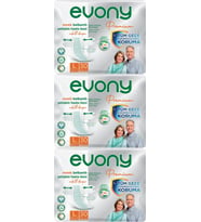 Evony Premium Hasta Bezi Yetişkin Bel Bantlı Tekstil Yüzey L-Büyük 90 Adet