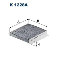FILTRON K1228A Polen Filtresi (Karbonlu) 77364561 95528288