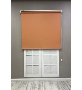 Perde İthal Mat Polyester p1470, Turuncu, 160 x 220