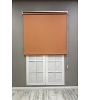 Perde İthal Mat Polyester p1470, Turuncu, 160 x 220