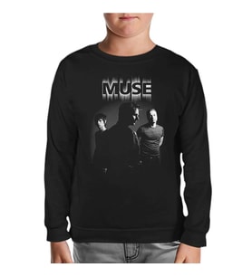 Muse - Some Siyah Çocuk Sweatshirt