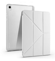 Fuchsia Galaxy Tab S11 ile Uyumlu Kalem Bölmeli Tri Folding Kılıf