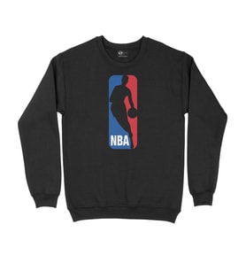 NBA Logolu  Siyah Sweatshirt