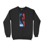 NBA Logolu  Siyah Sweatshirt