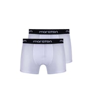 Maraton 2'Lİ Erkek Beyaz Boxer