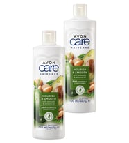 Avon Care Avakado ve Badem Yağı içeren Şampuan ve Saç Bakım Kremi 700 Ml. İkili Set