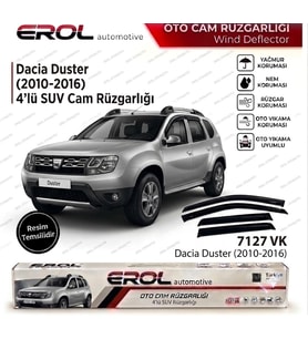 DACİA DUSTER (2010-2016) 4'LÜ SUV CAM RÜZGARLIĞI