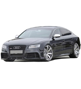 Audi A5 8P3 2008 - 2016 Sportback 4 Kapı RS5 Yan Marşpiyel Seti (Plastik)
