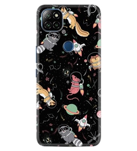 Casper E30 F20 X20 Kılıf Desemli Silikon Planet Animals 1771