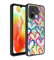 Xiaomi Redmi 12C Uyumlu Kılıf Aynalı Desenli Kamera Korumalı Parlak Zore Mirror Kapak
