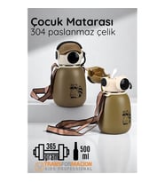 Mulvxarb  Arb02 Inox Çelik Hafif Çocuk Matarası 500 Ml Kapasi̇teli̇  (Mulvix)