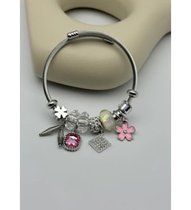 Çelik Silver Pandora Bileklik - 25-blk290