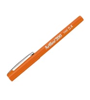 ARTLİNE EK-200N FİNELİNER KEÇE UÇLU KALEM 0.4mm TURUNCU