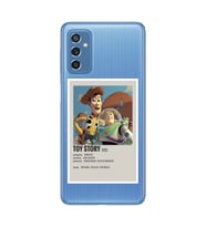 Samsung Galaxy M52 Uyumlu Toy Story Minimalist Poster Desenli Şeffaf Telefon Kılıfı