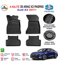 Audi A3 3D Paspas Havuzlu Pro 2017 Sonrası